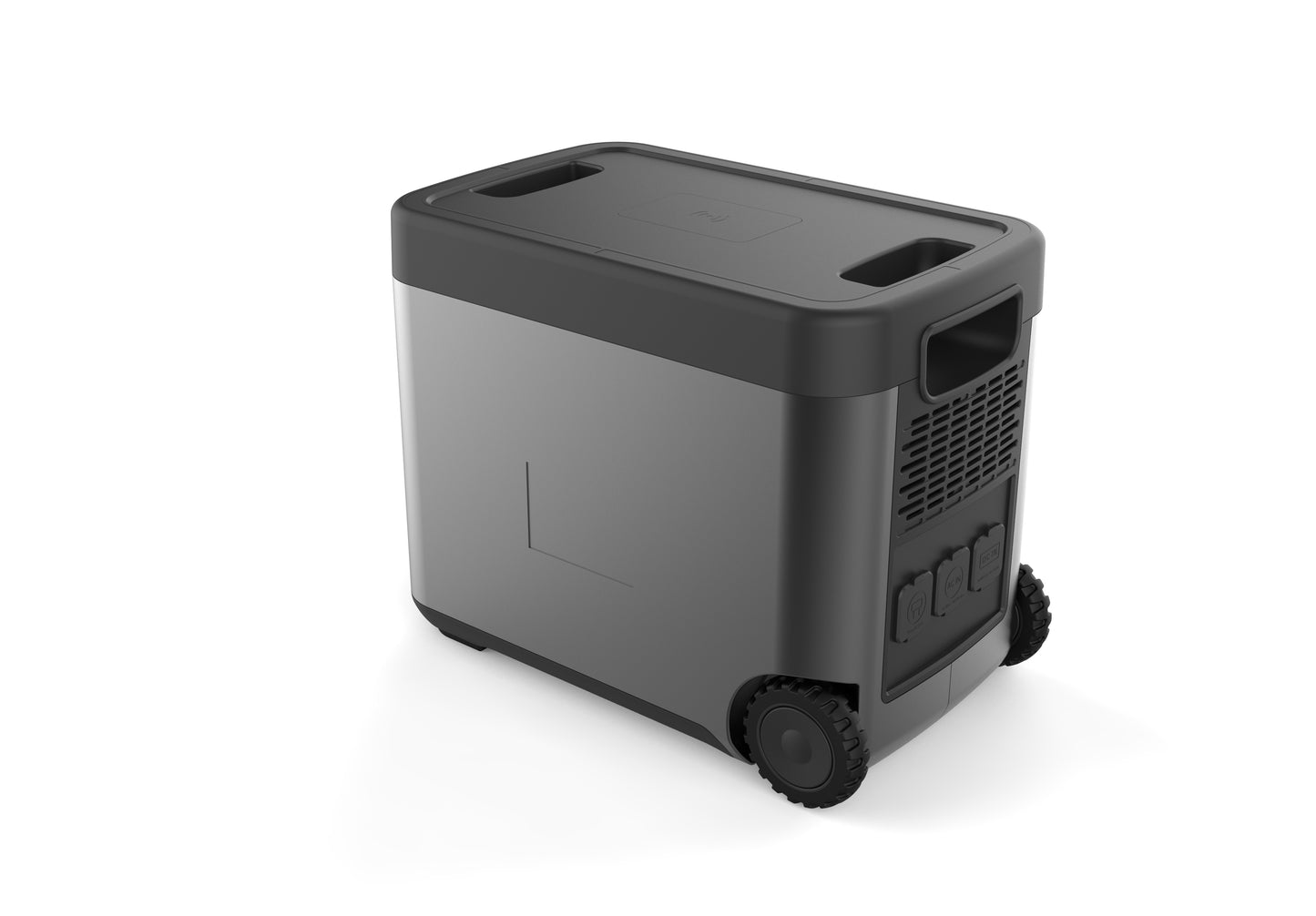 Schnell aufladbarer, flexibler, tragbarer Outdoor-Akku mit Rädern, 2026 Wh