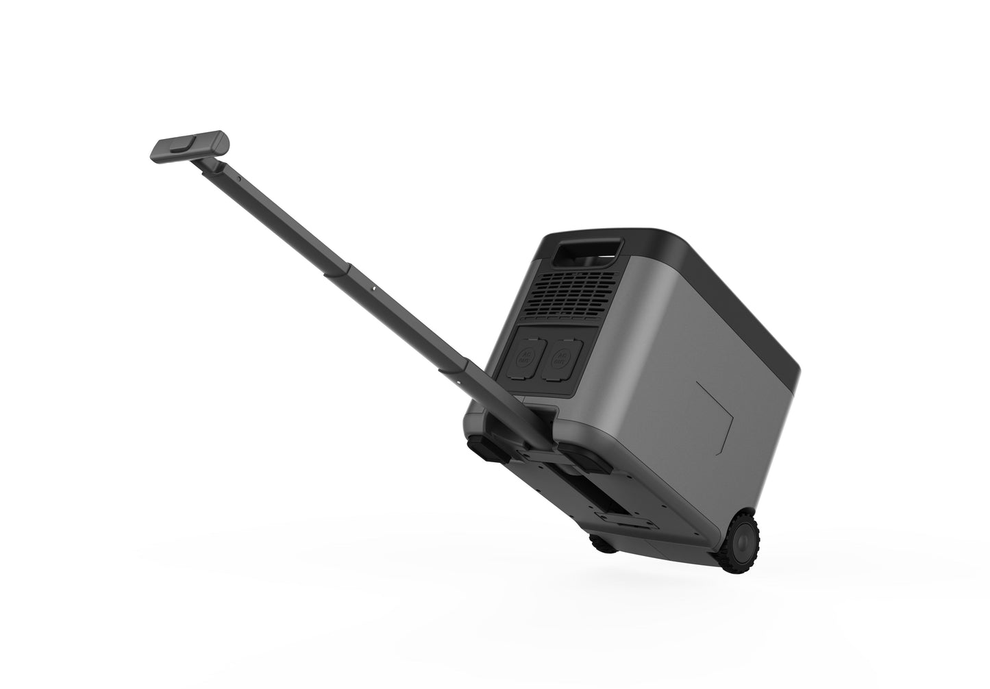 Schnell aufladbarer, flexibler, tragbarer Outdoor-Akku mit Rädern, 2026 Wh