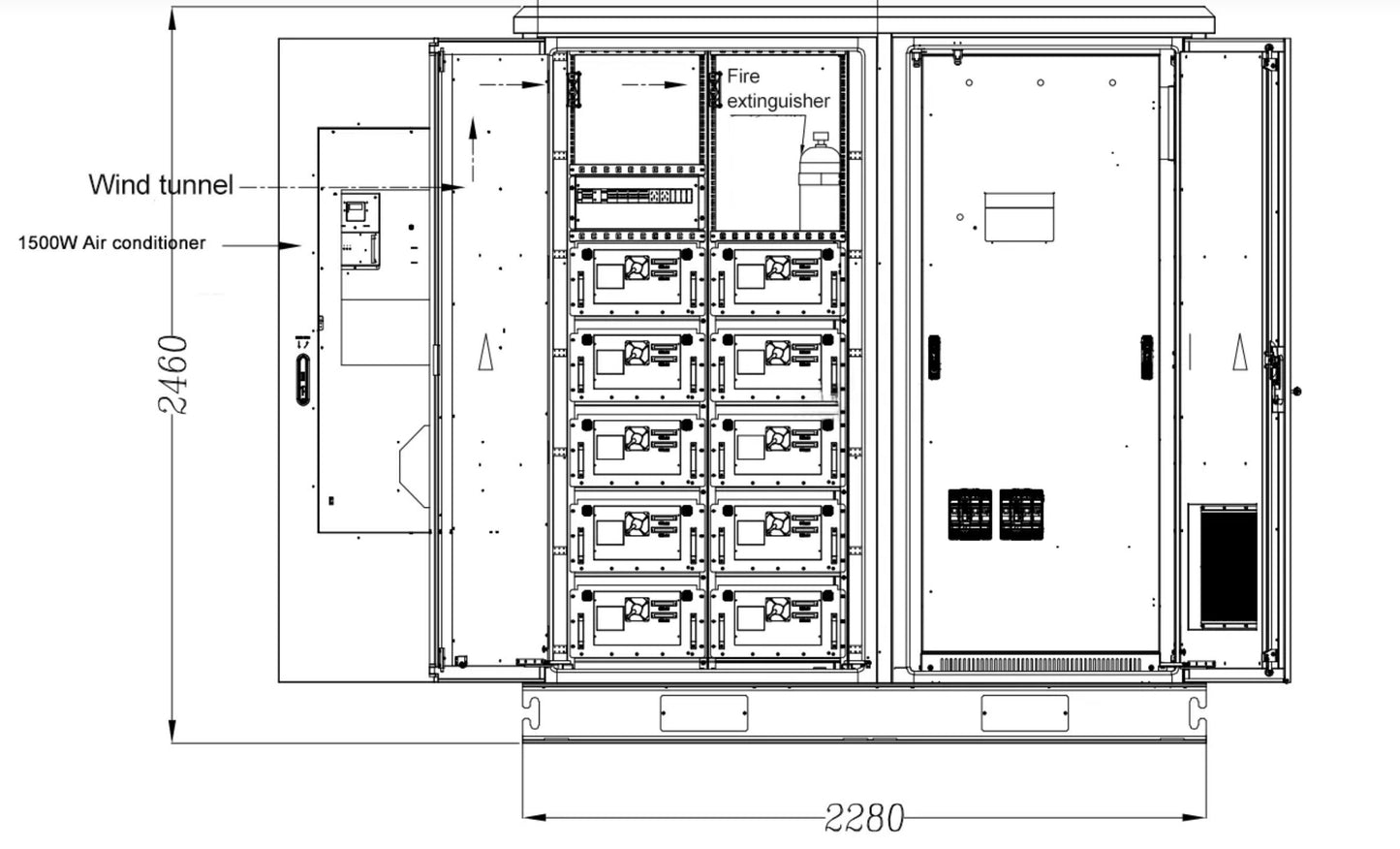 Outdoor Energy Storage Cabinet