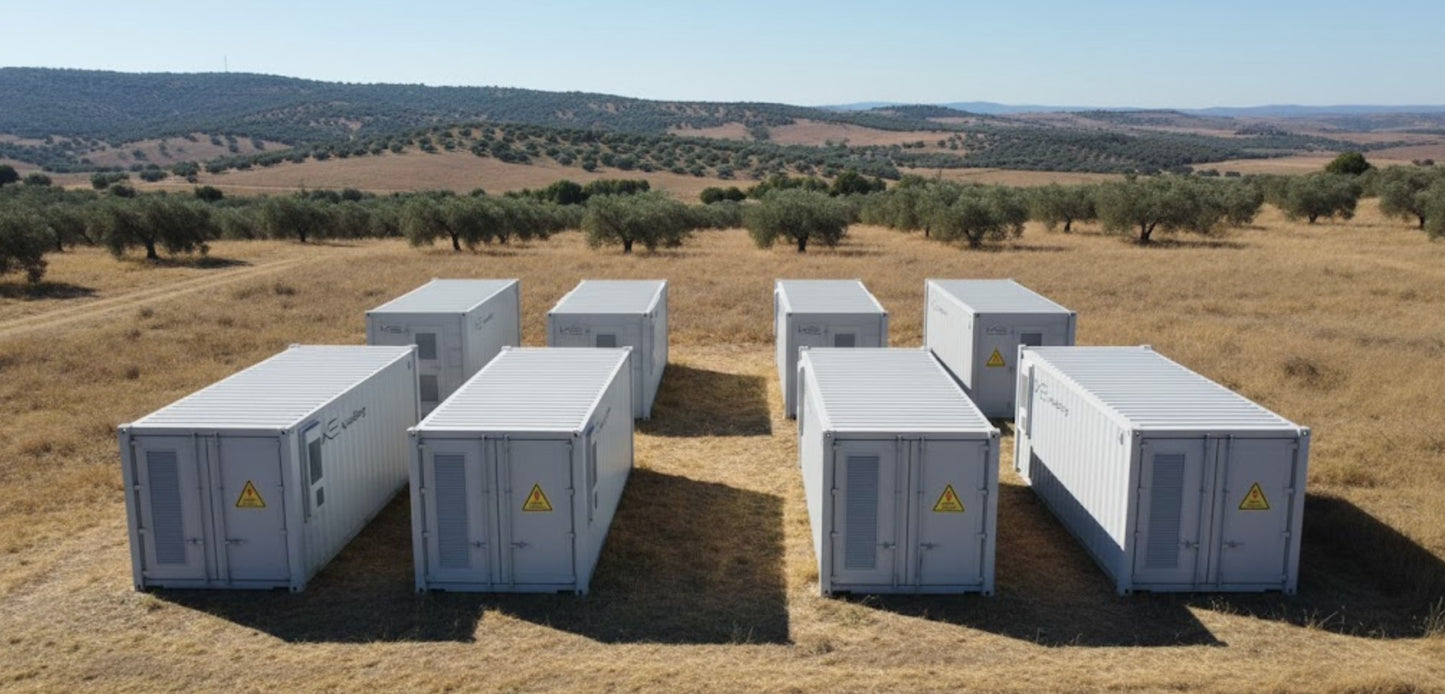 5.015MWH BESS 20' HQ Container, Liquid Cooling