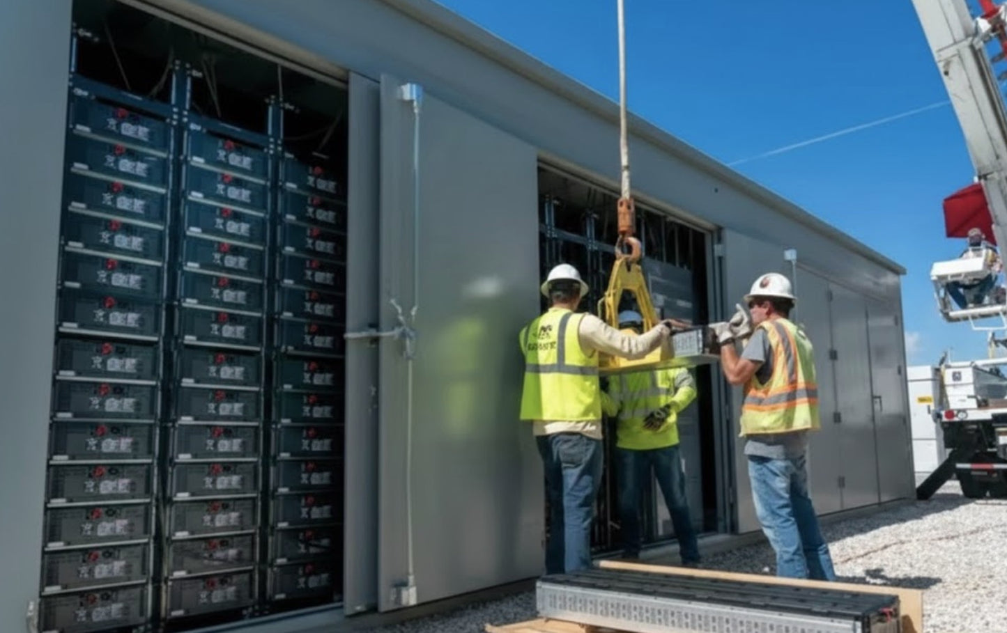 7.53MWh - 1000V BESS 40' HC Container